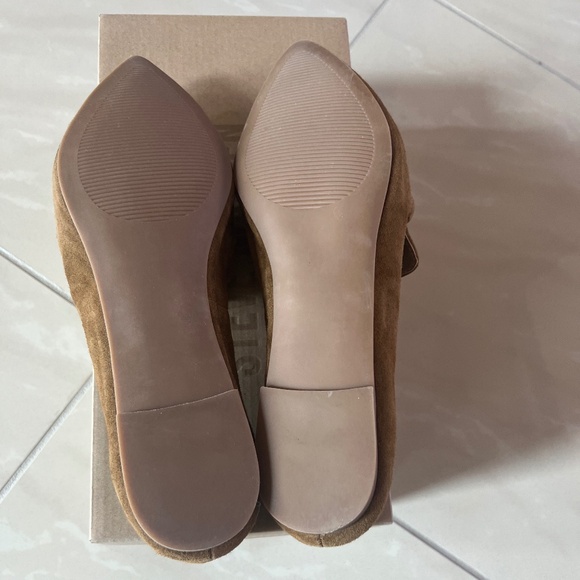 2806 Steve Madden Women's Flats Cognac Suede 8.5 - Picture 8 of 10